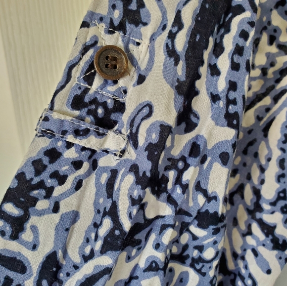 🌵LAURA Paisley Button Up Tunic Size L - Picture 5 of 5